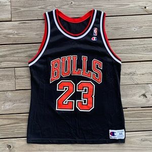 RARE Vintage 90s Champion Michael Jordan Chicago Bulls NBA Basketball Jersey